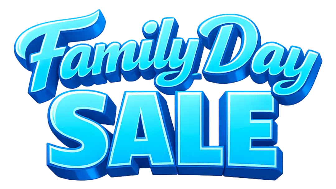 Sale banner: in-stock hot tubs, swim spas & saunas