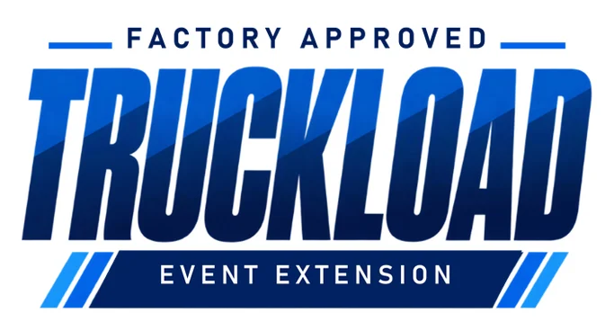 factory approved truckload event extension logo edmonton